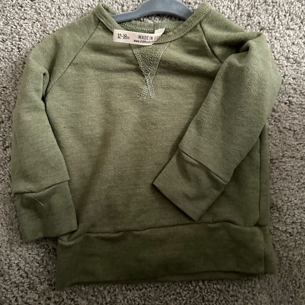 Set of 3 Childhoods Clothing 12-18 Pullover Crew